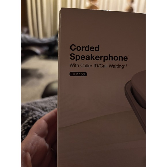 VTech CD1153 Corded Telephone - White - Picture 6 of 6